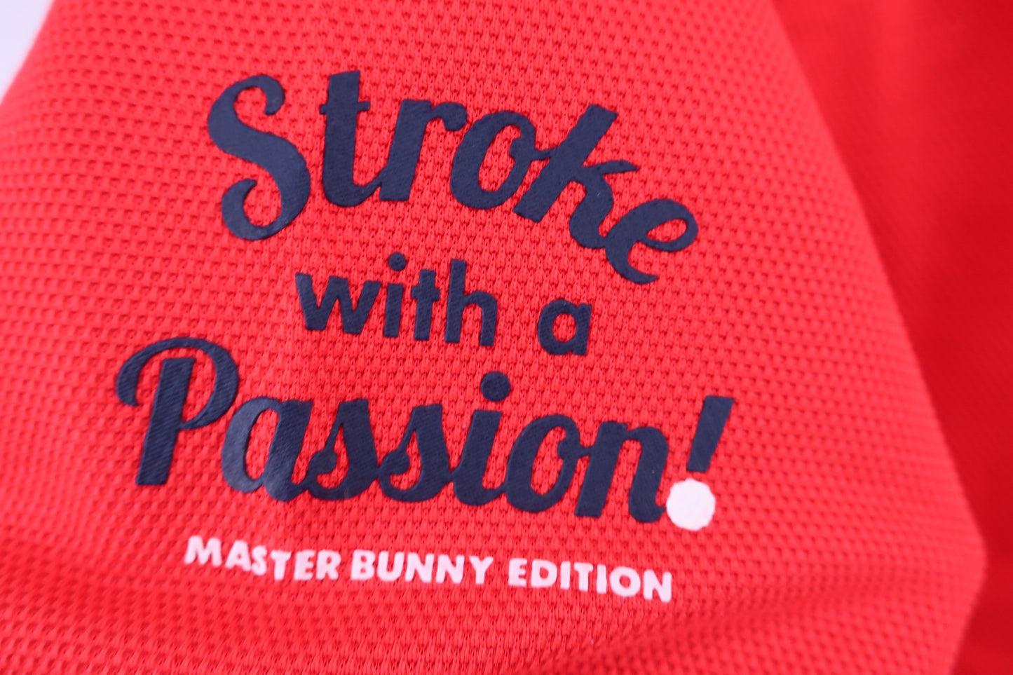 MASTER BUNNY EDITION(マスターバニーエディション) ポロシャツ 赤 メンズ 6 156-260600 A-5