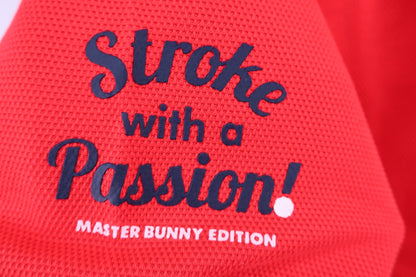 MASTER BUNNY EDITION(マスターバニーエディション) ポロシャツ 赤 メンズ 6 156-260600 A-5