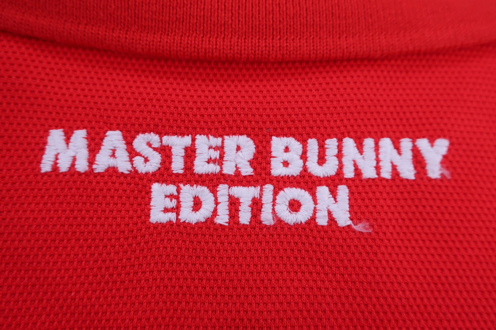 MASTER BUNNY EDITION(マスターバニーエディション) ポロシャツ 赤 メンズ 6 156-260600 A-8