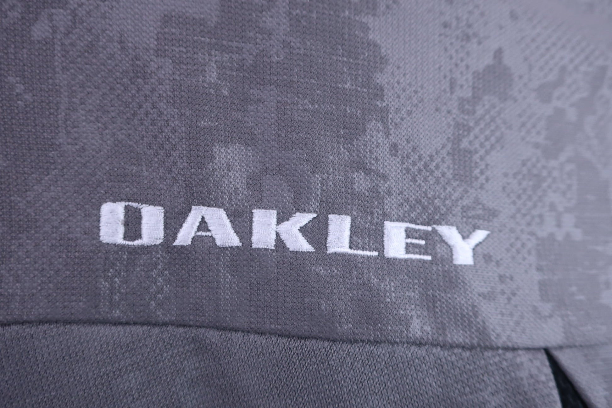 OAKLEY(オークリー) ポロシャツ グレー メンズ L A-6