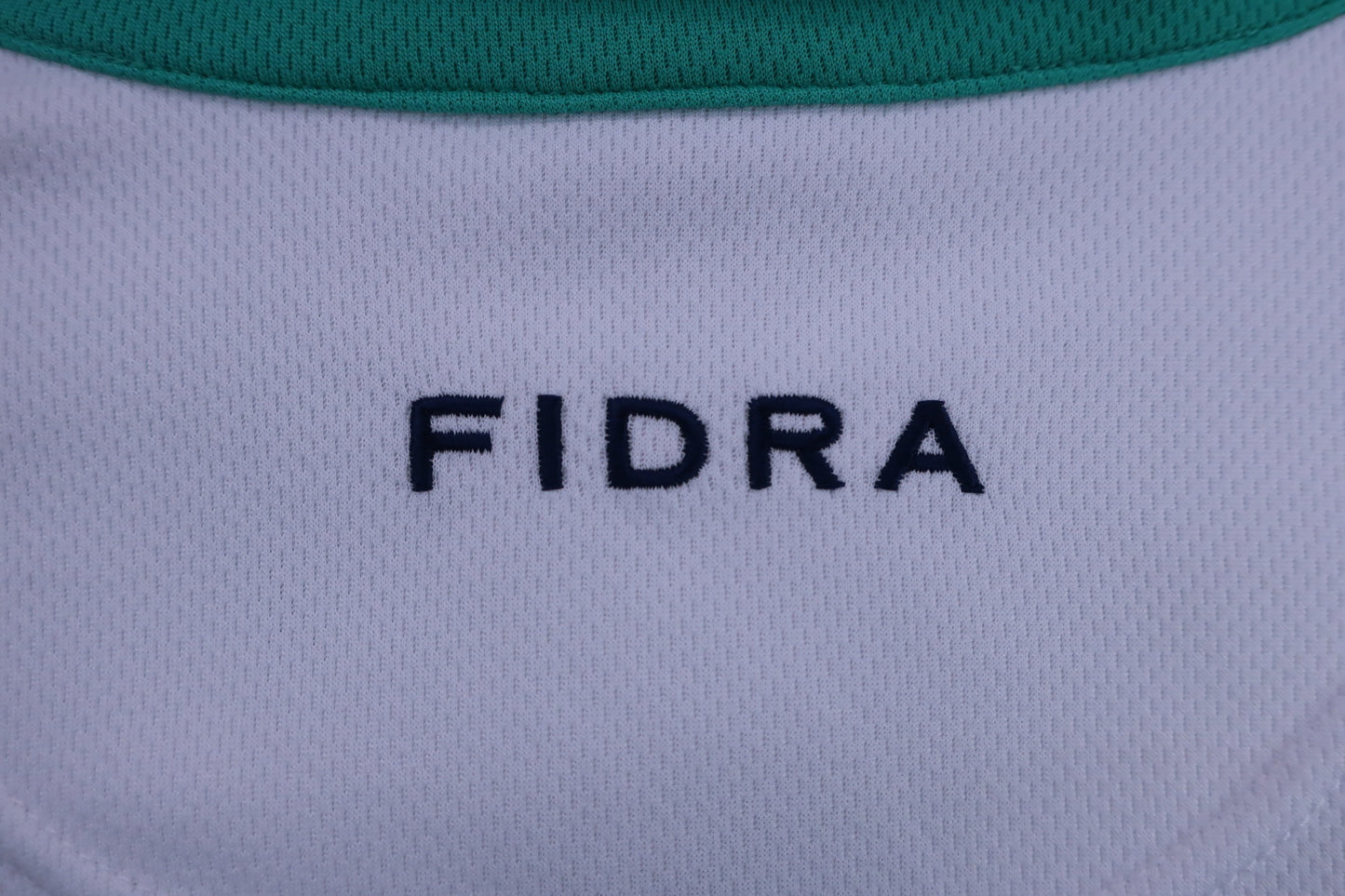FIDRA(フィドラ) ポロシャツ 白緑 メンズ L B-8
