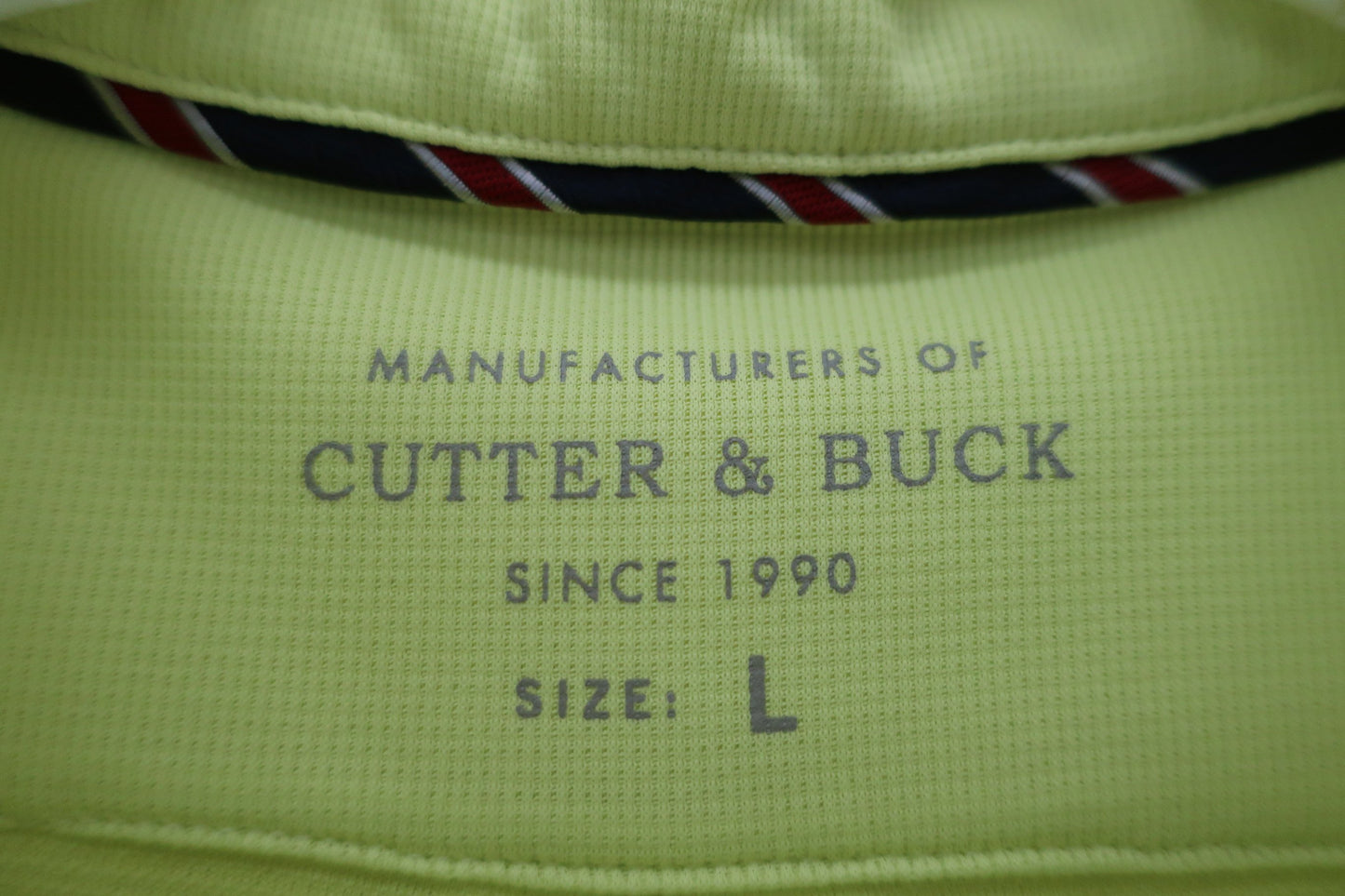 CUTTER&BUCK(カッター＆バック) ポロシャツ レモンイエロー メンズ L B-3