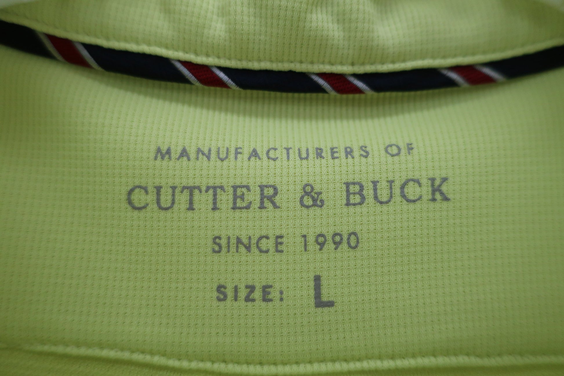 CUTTER&BUCK(カッター＆バック) ポロシャツ レモンイエロー メンズ L B-3