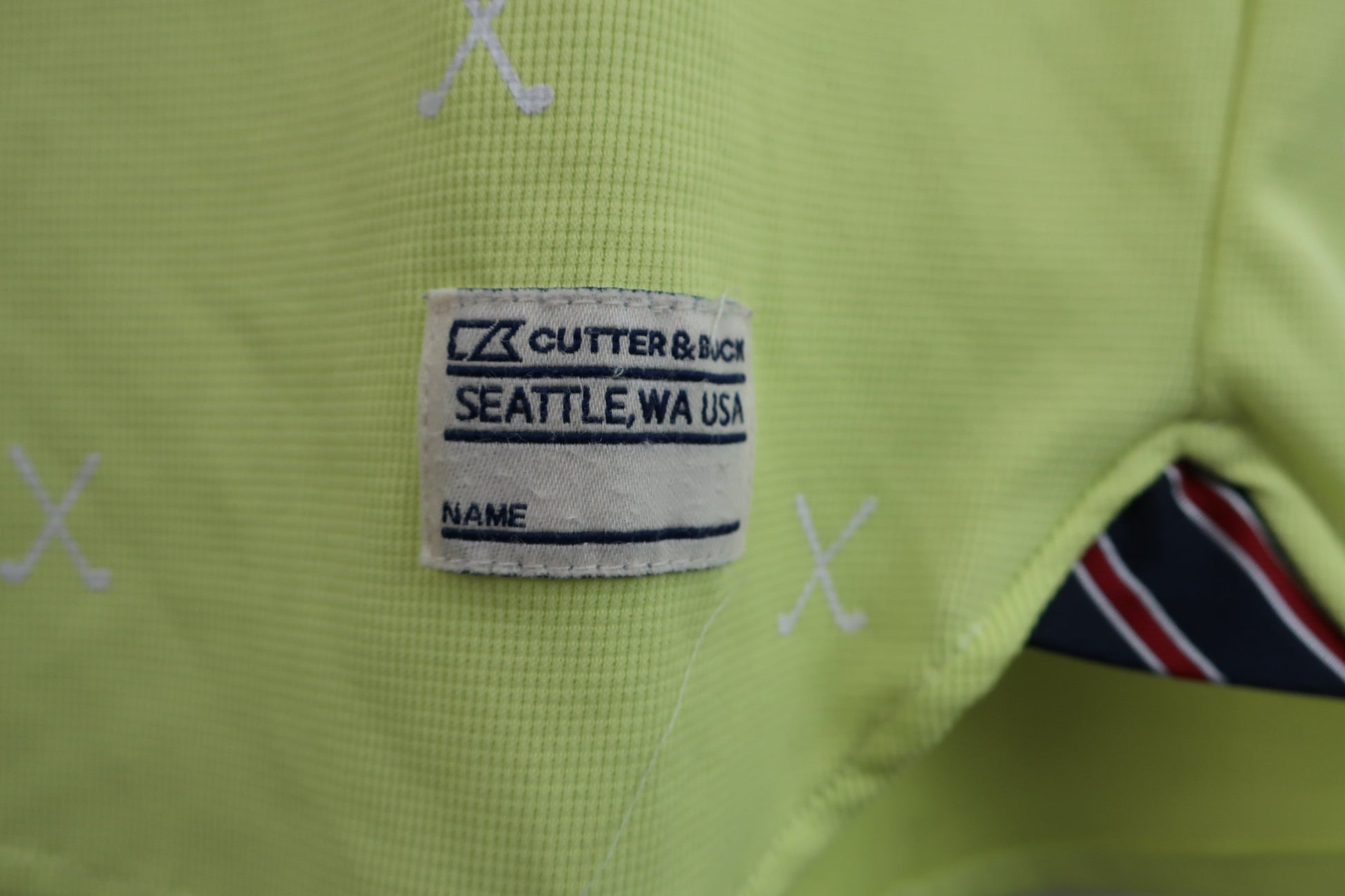 CUTTER&BUCK(カッター＆バック) ポロシャツ レモンイエロー メンズ L B-5