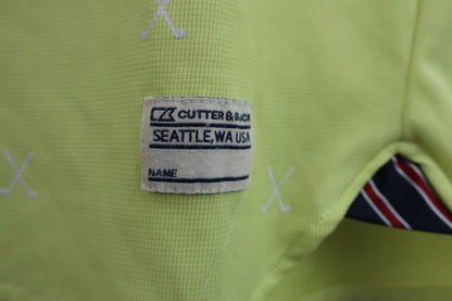 CUTTER&BUCK(カッター＆バック) ポロシャツ レモンイエロー メンズ L B-5