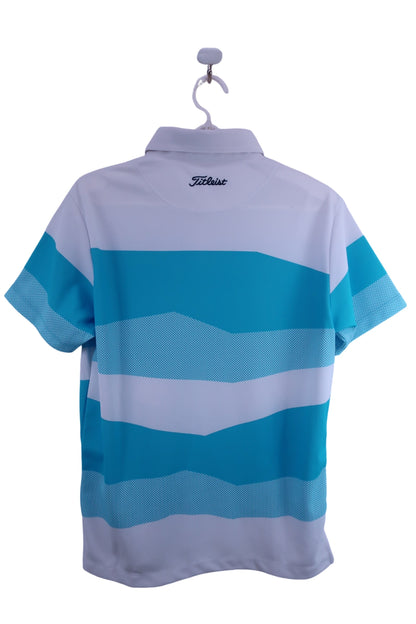 Titleist(タイトリスト) ポロシャツ 白水色 メンズ L B-5