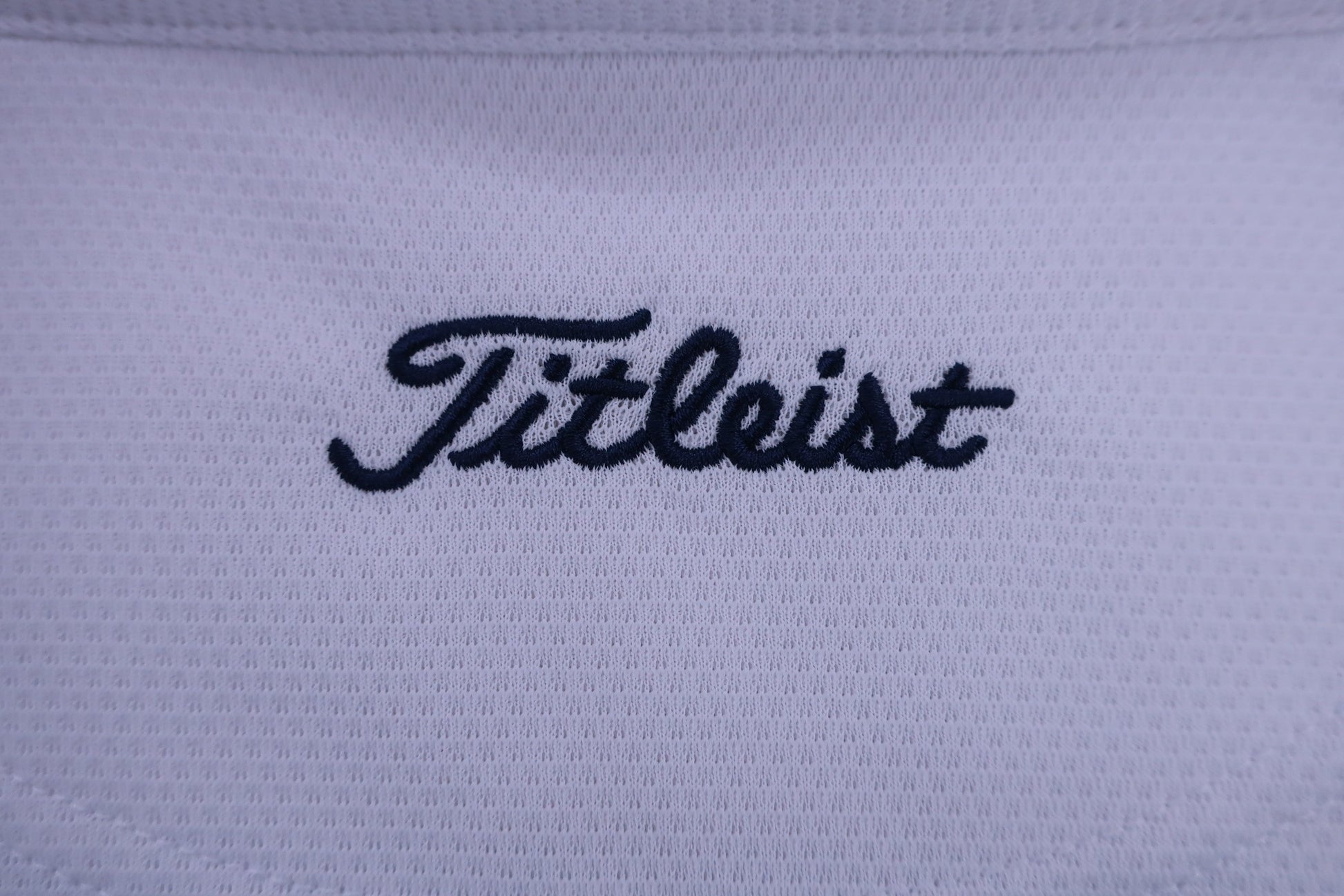 Titleist(タイトリスト) ポロシャツ 白水色 メンズ L B-6