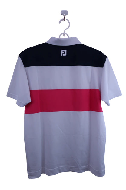 FOOTJOY(フットジョイ) ポロシャツ 白 メンズ L A-4