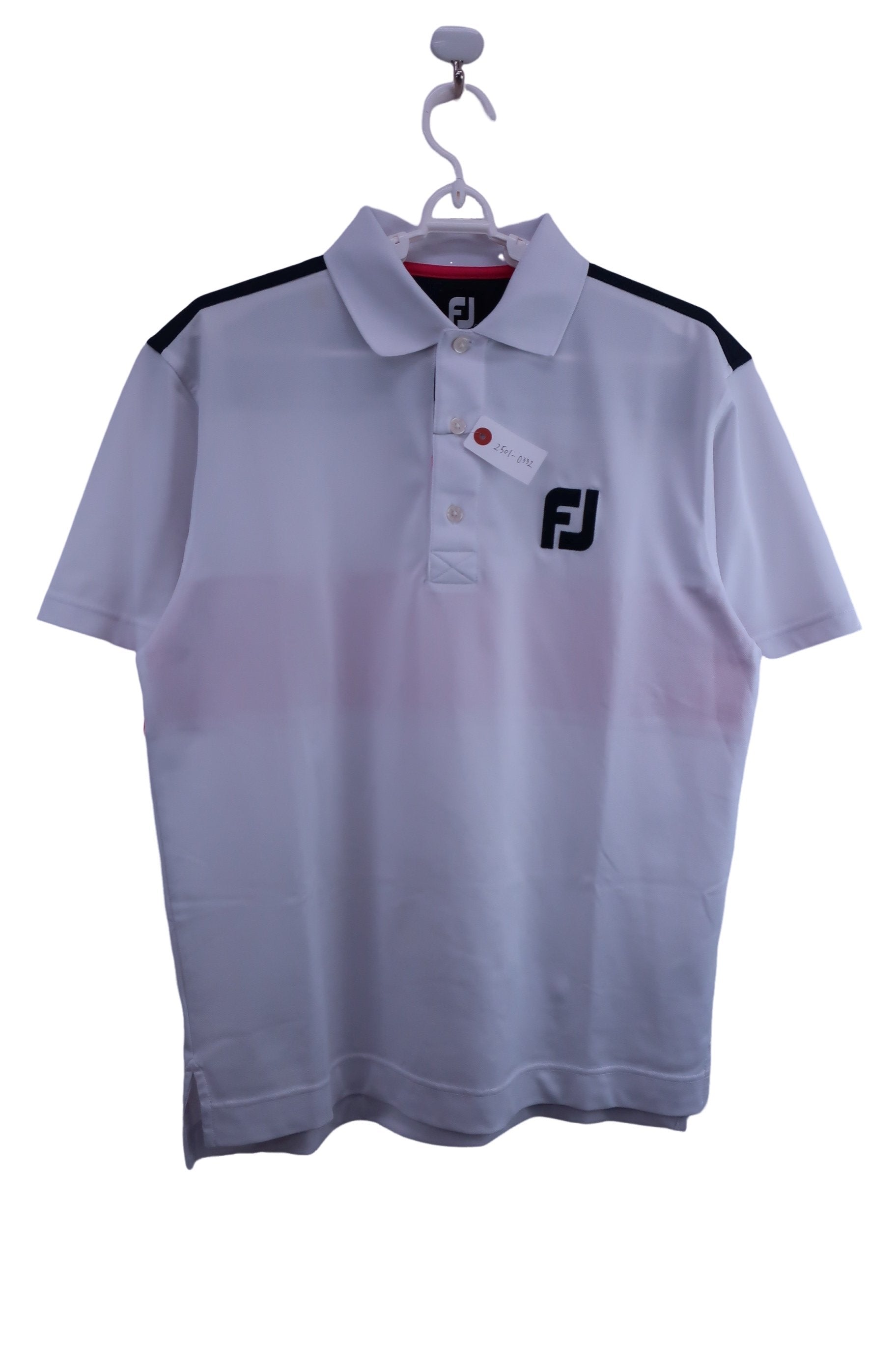 FOOTJOY(フットジョイ) ポロシャツ 白 メンズ L A-1