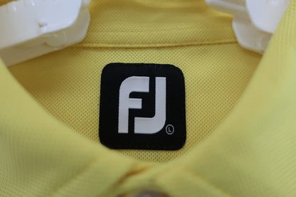 FOOTJOY(フットジョイ) ポロシャツ 黄色 メンズ L A-2