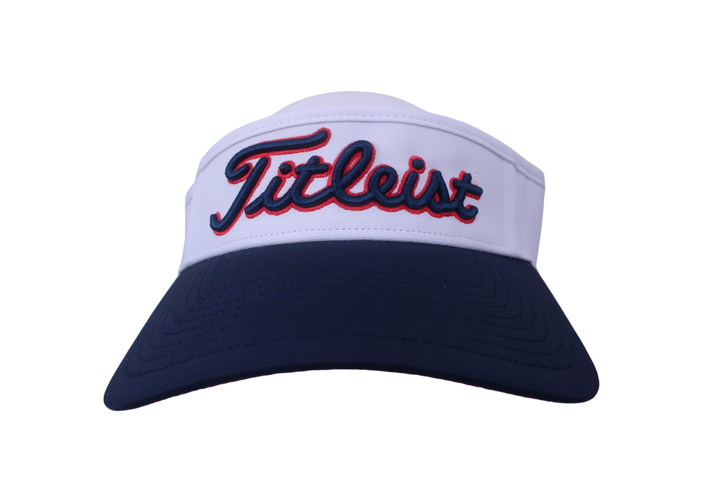 Titleist(タイトリスト) サンバイザー 白ネイビー メンズ フリーサイズ N-1