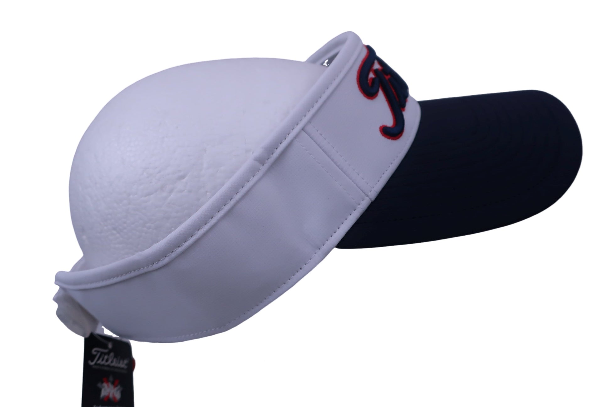 Titleist(タイトリスト) サンバイザー 白ネイビー メンズ フリーサイズ N-4