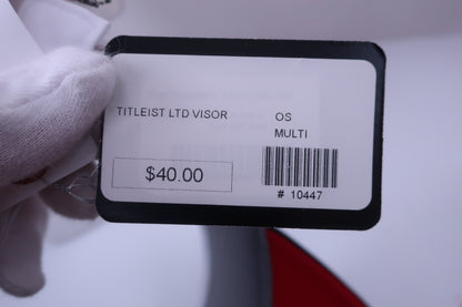 Titleist(タイトリスト) サンバイザー 白ネイビー メンズ フリーサイズ N-5