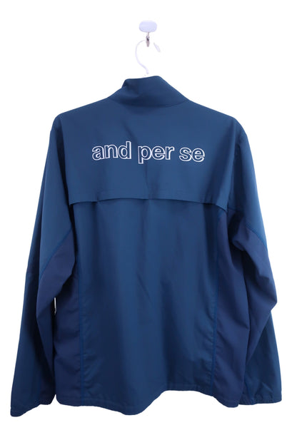 and per se(アンパスィ) コーチジャケット ネイビー メンズ LL A-5