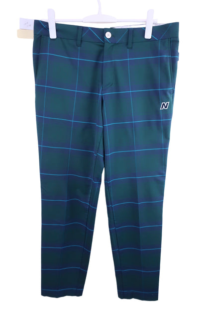 New Balance golf(ニューバランスゴルフ) パンツ 緑チェック メンズ 5 012-7131008 A-1