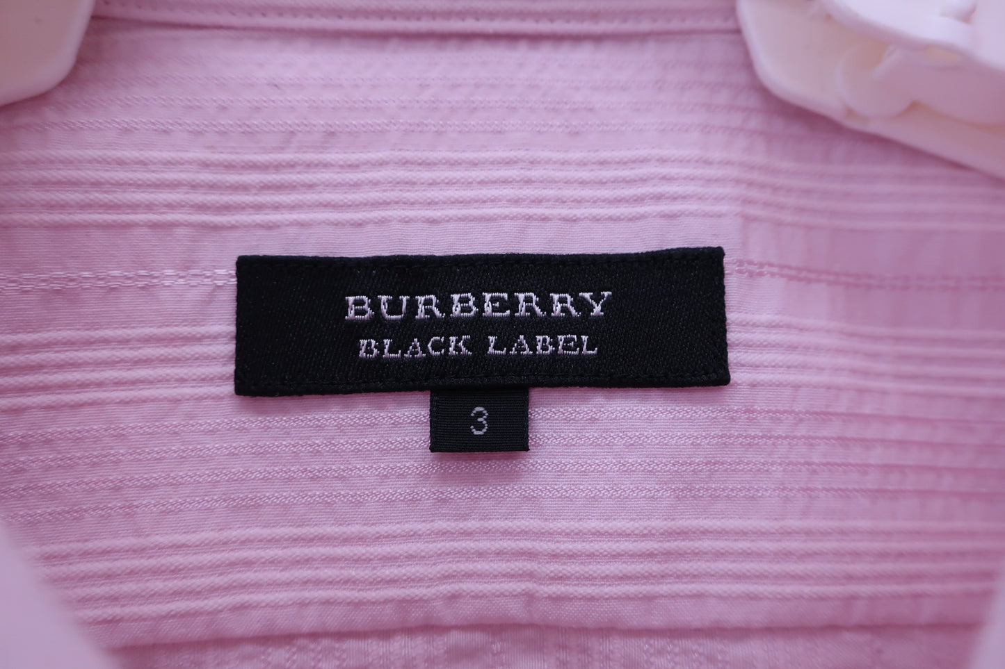 BURBERRY BLACK LABEL 半袖シャツ ピンク メンズ 3 A-2