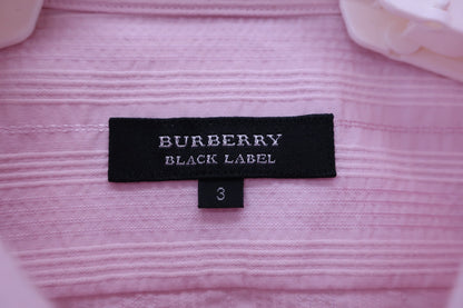BURBERRY BLACK LABEL 半袖シャツ ピンク メンズ 3 A-2
