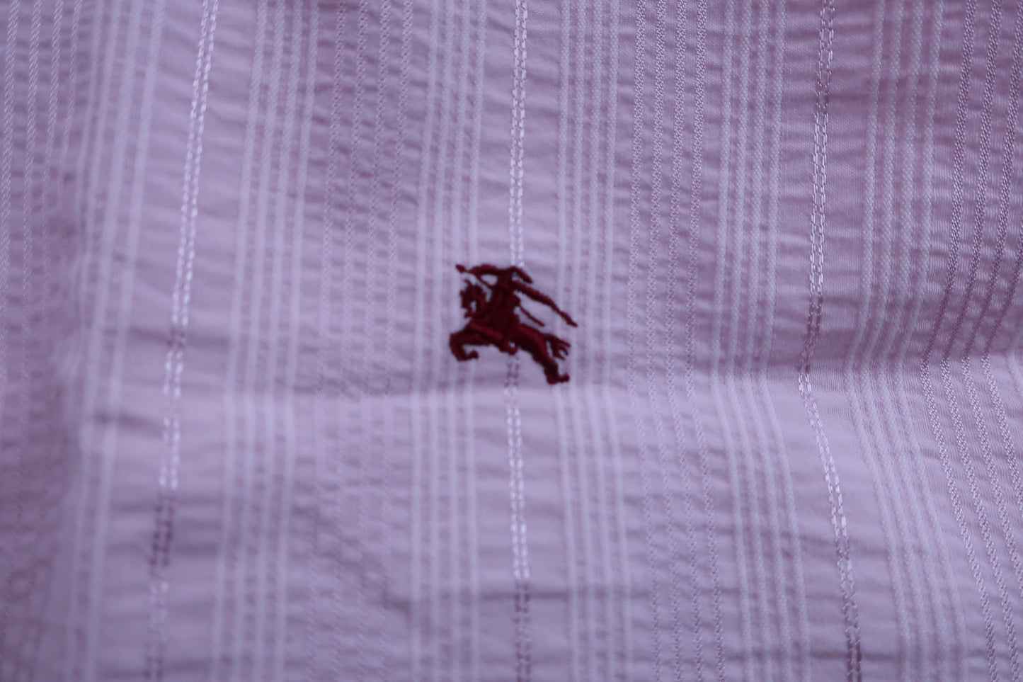 BURBERRY BLACK LABEL 半袖シャツ ピンク メンズ 3 A-5