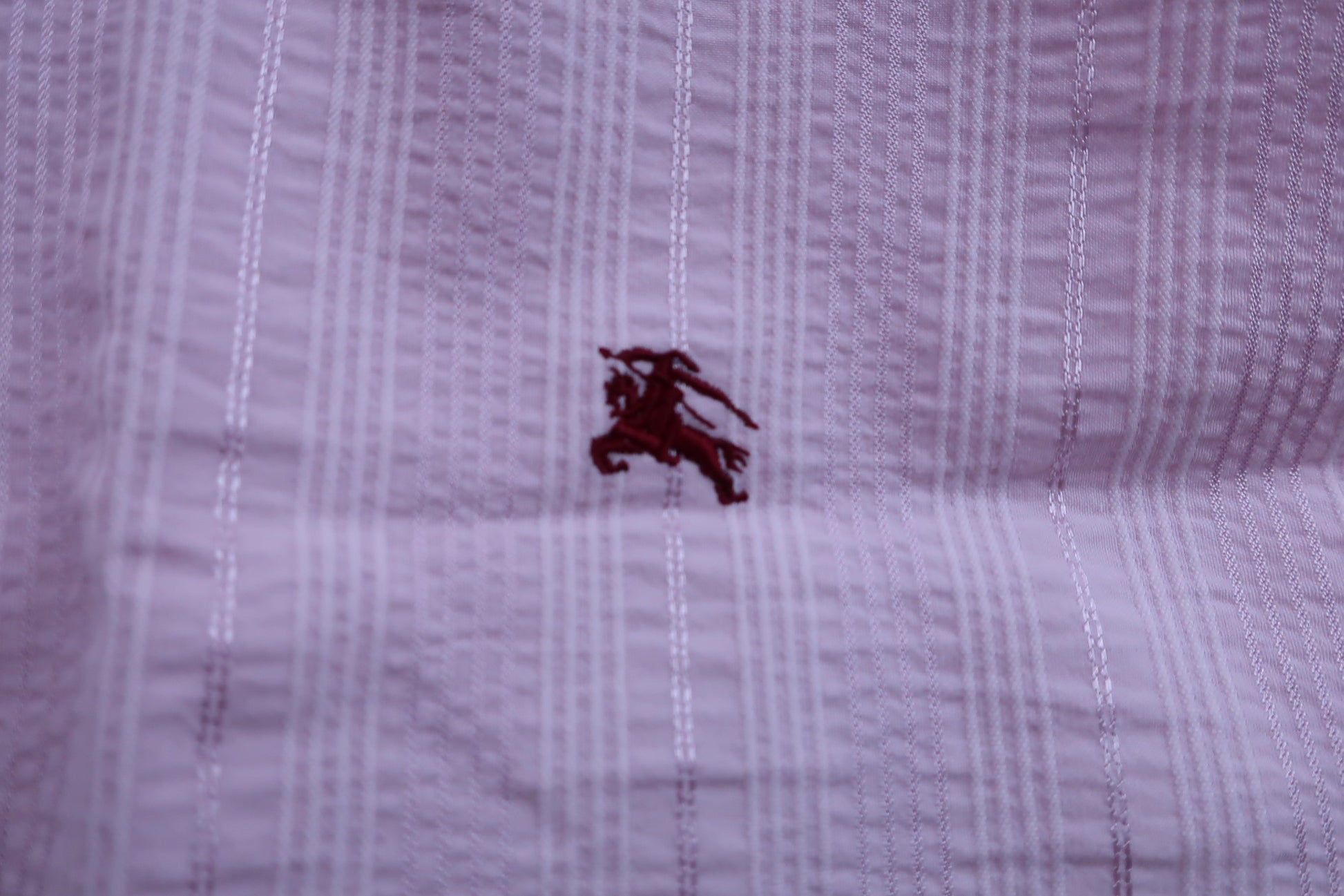 BURBERRY BLACK LABEL 半袖シャツ ピンク メンズ 3 A-5