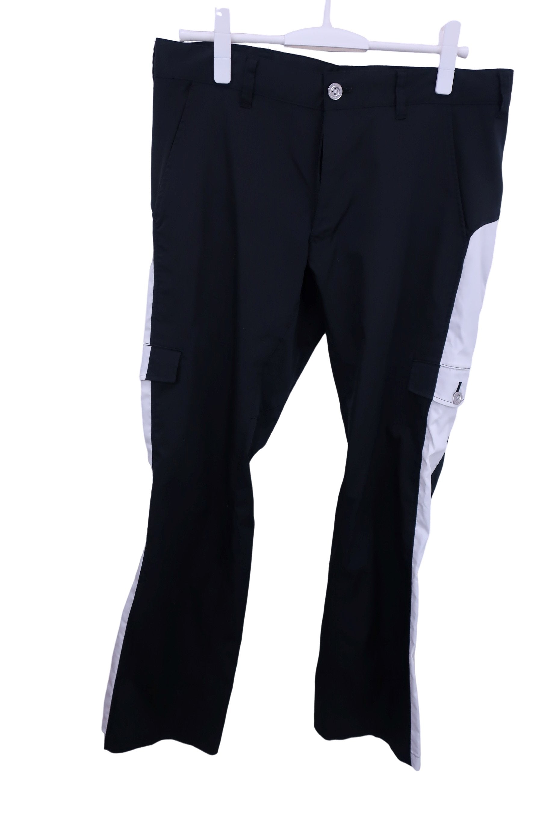 le coq sportif(ルコックスポルティフ) パンツ 黒白 メンズ 88 B-1