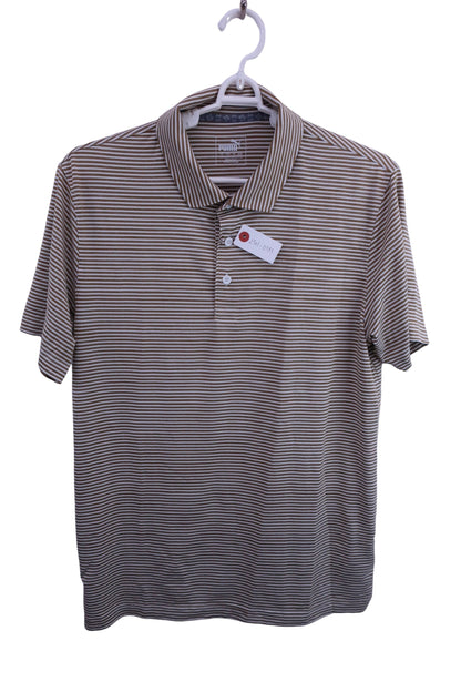 PUMA GOLF(プーマゴルフ) ポロシャツ 白ベージュ メンズ US S A-1