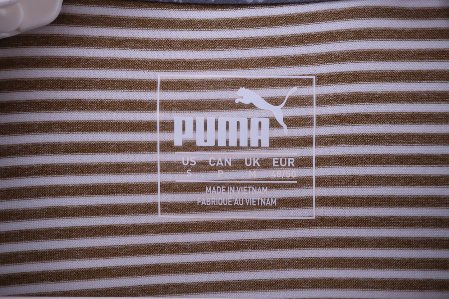 PUMA GOLF(プーマゴルフ) ポロシャツ 白ベージュ メンズ US S A-2