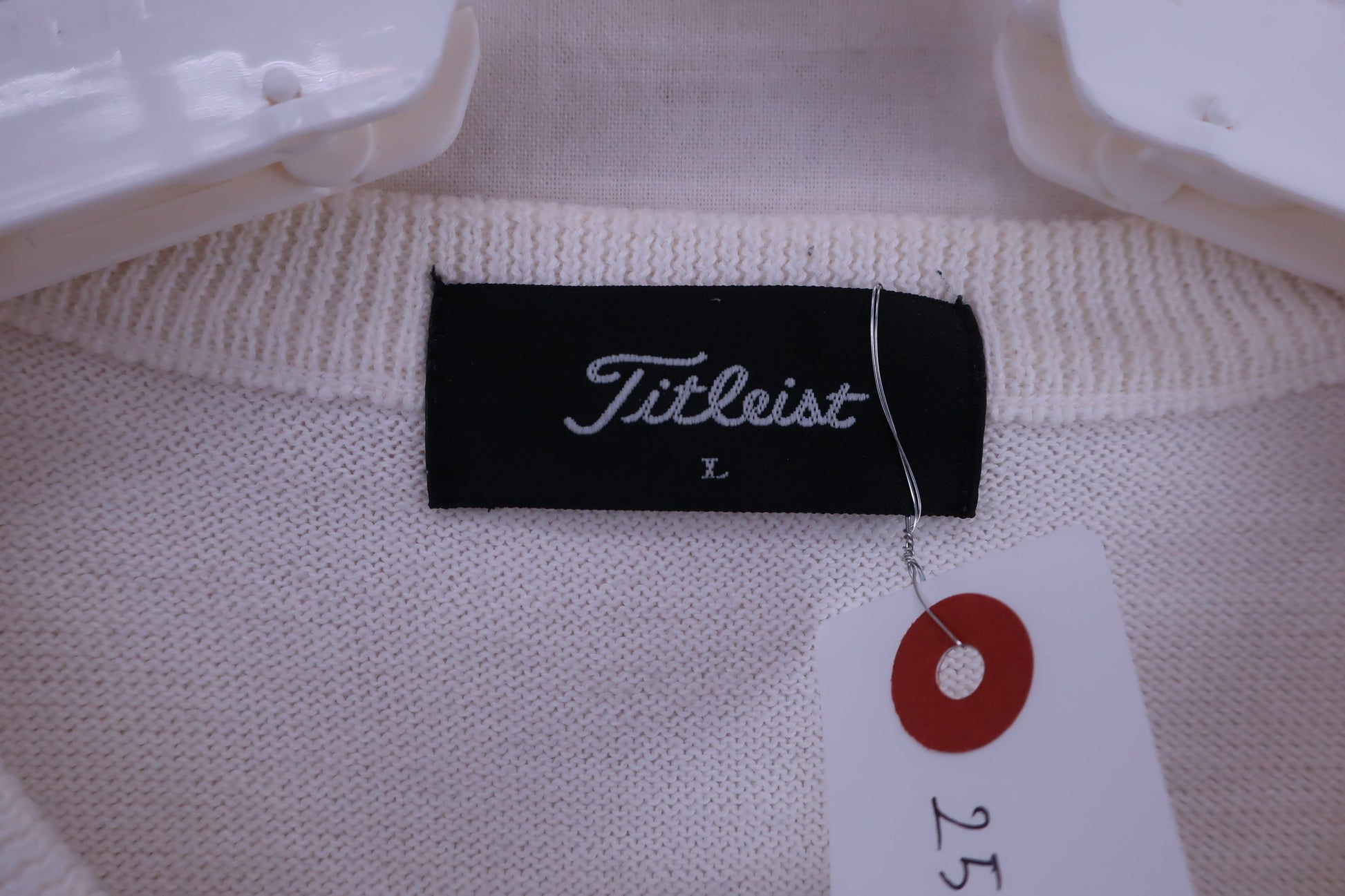 Titleist(タイトリスト) セーター 白青赤チェック メンズ L A-2