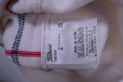 Titleist(タイトリスト) セーター 白青赤チェック メンズ L A-6