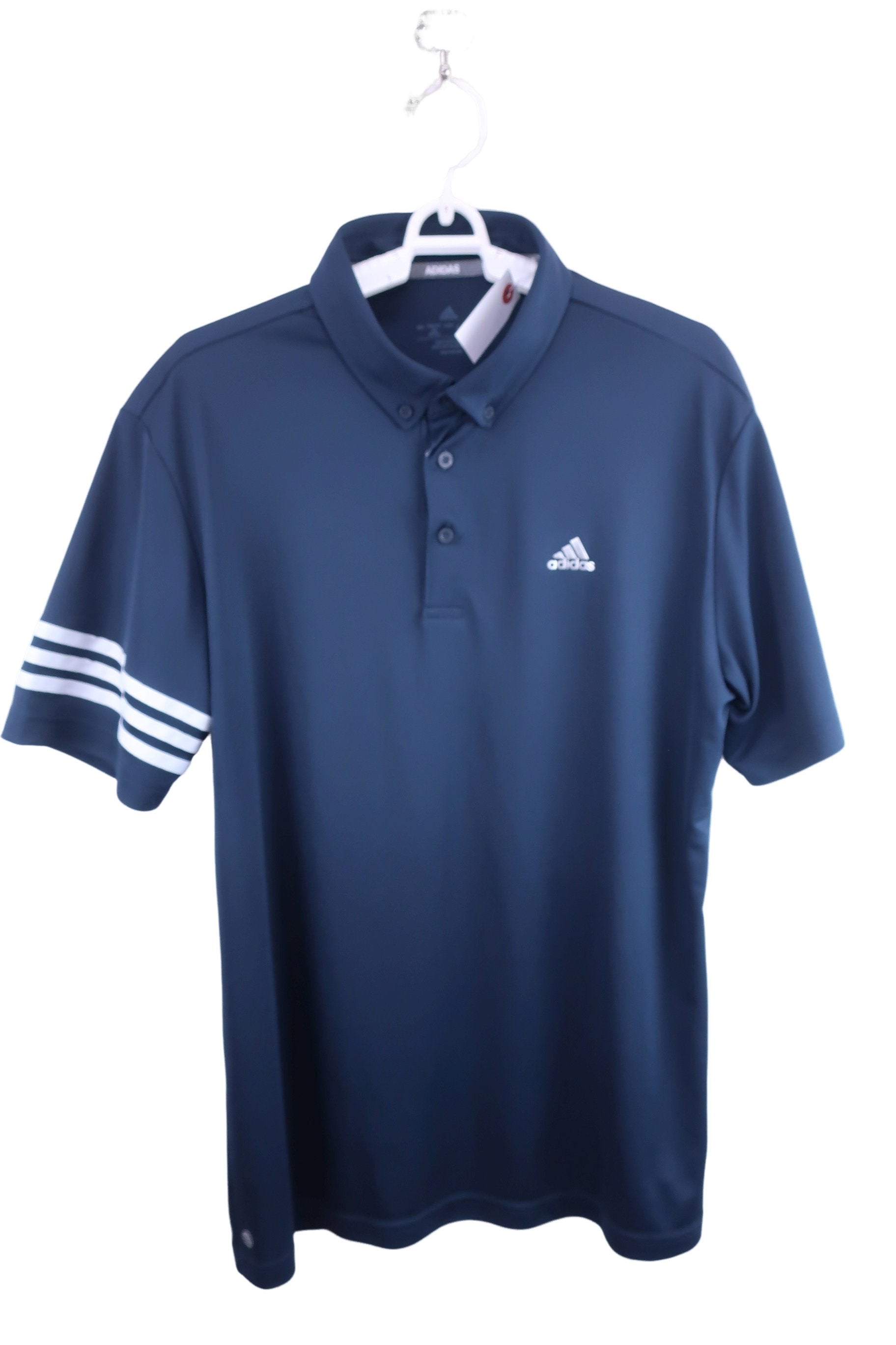 adidas(アディダス) ポロシャツ ネイビー メンズ XO A-1