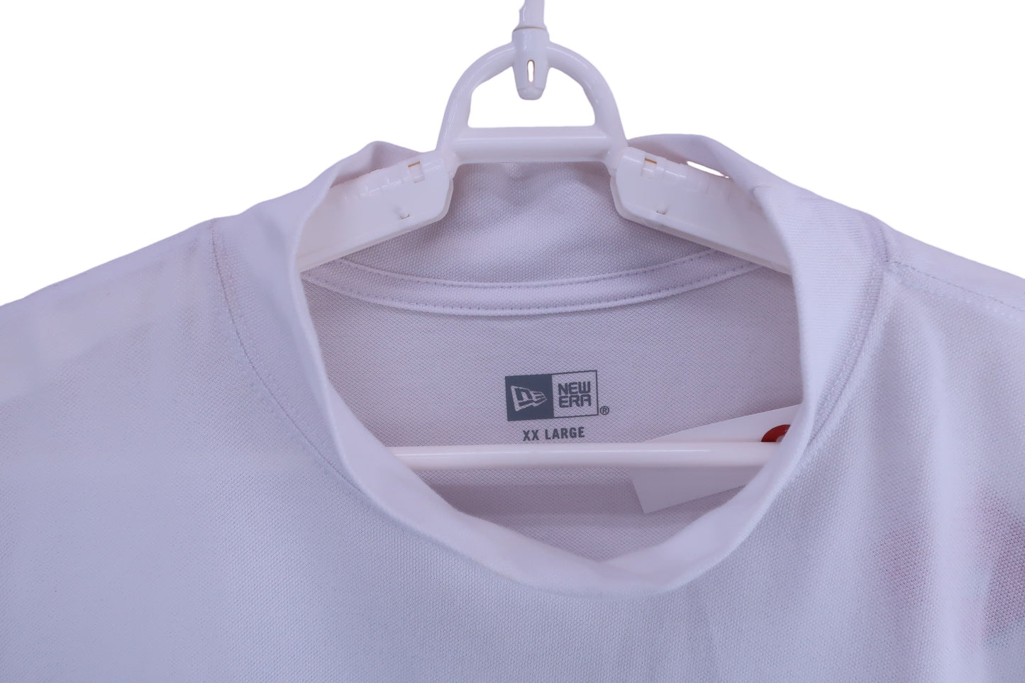 NEW ERA(ニューエラ) 半袖モックネックシャツ 白 メンズ XXL N-2