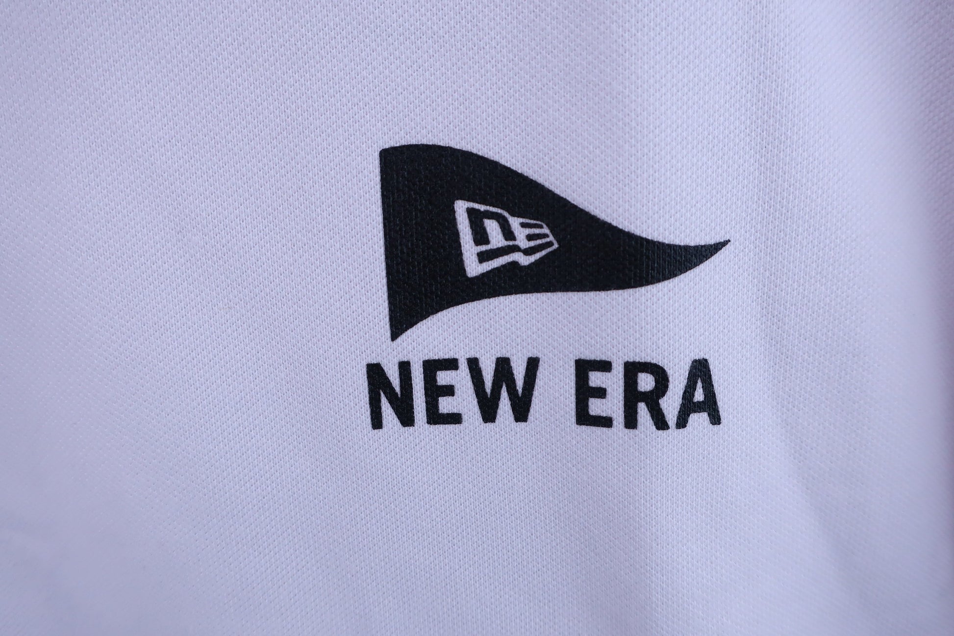 NEW ERA(ニューエラ) 半袖モックネックシャツ 白 メンズ XXL N-3