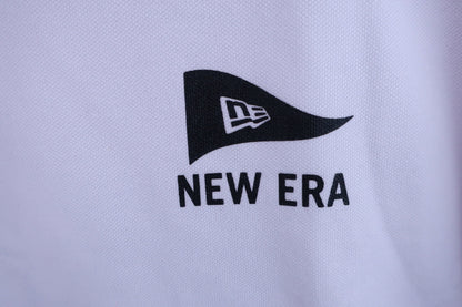 NEW ERA(ニューエラ) 半袖モックネックシャツ 白 メンズ XXL N-3