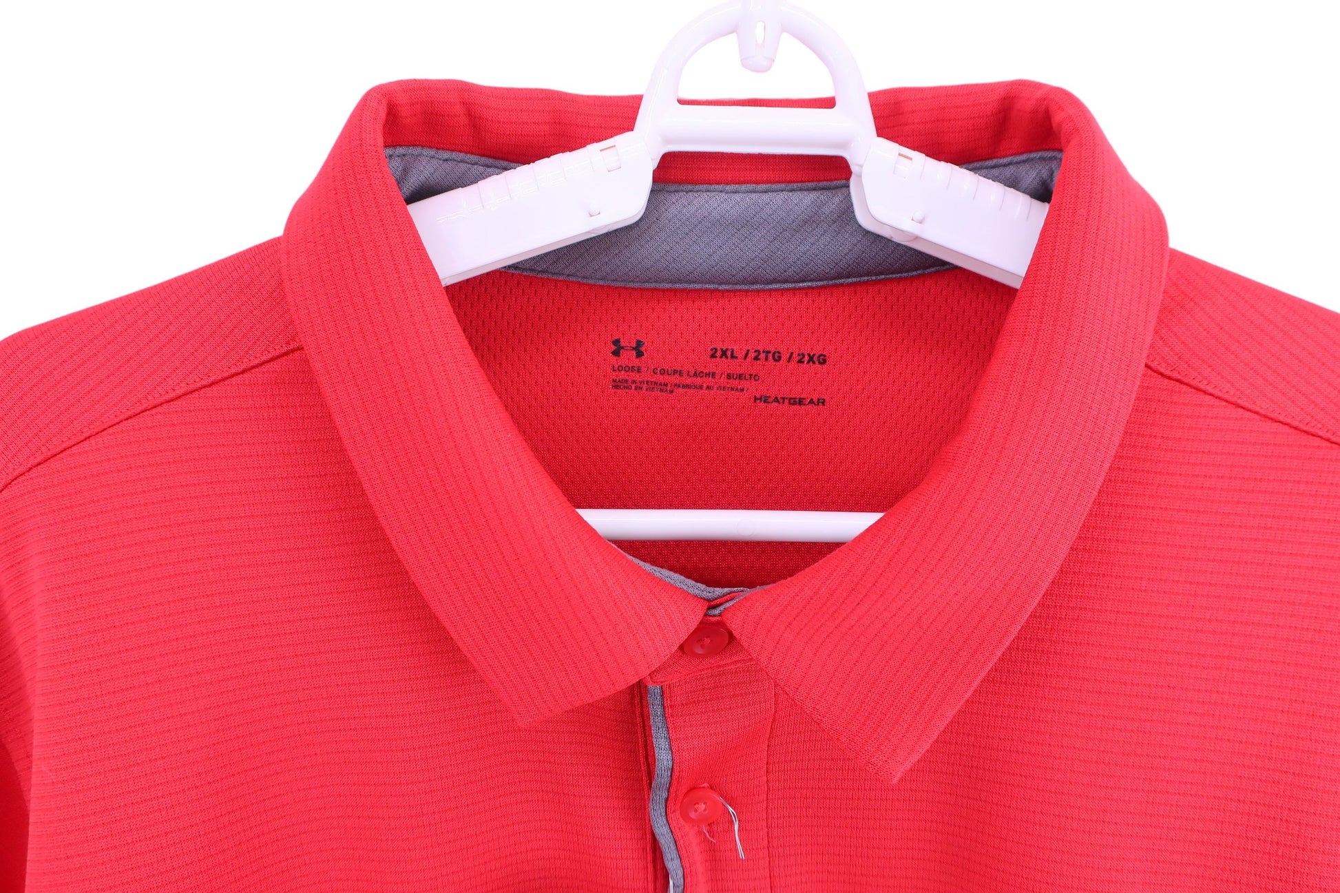 UNDER ARMOUR(アンダーアーマー) ポロシャツ 赤 メンズ 2XL A-2