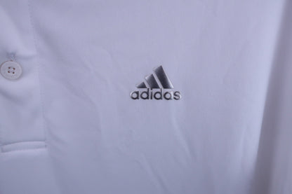 adidas(アディダス) ポロシャツ 白 メンズ XO A-3