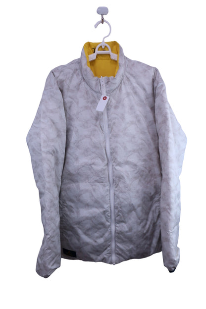 Paradiso(パラディーゾ) リバーシブルダウンジャケット 白 / 黄色 メンズ 3L A-1