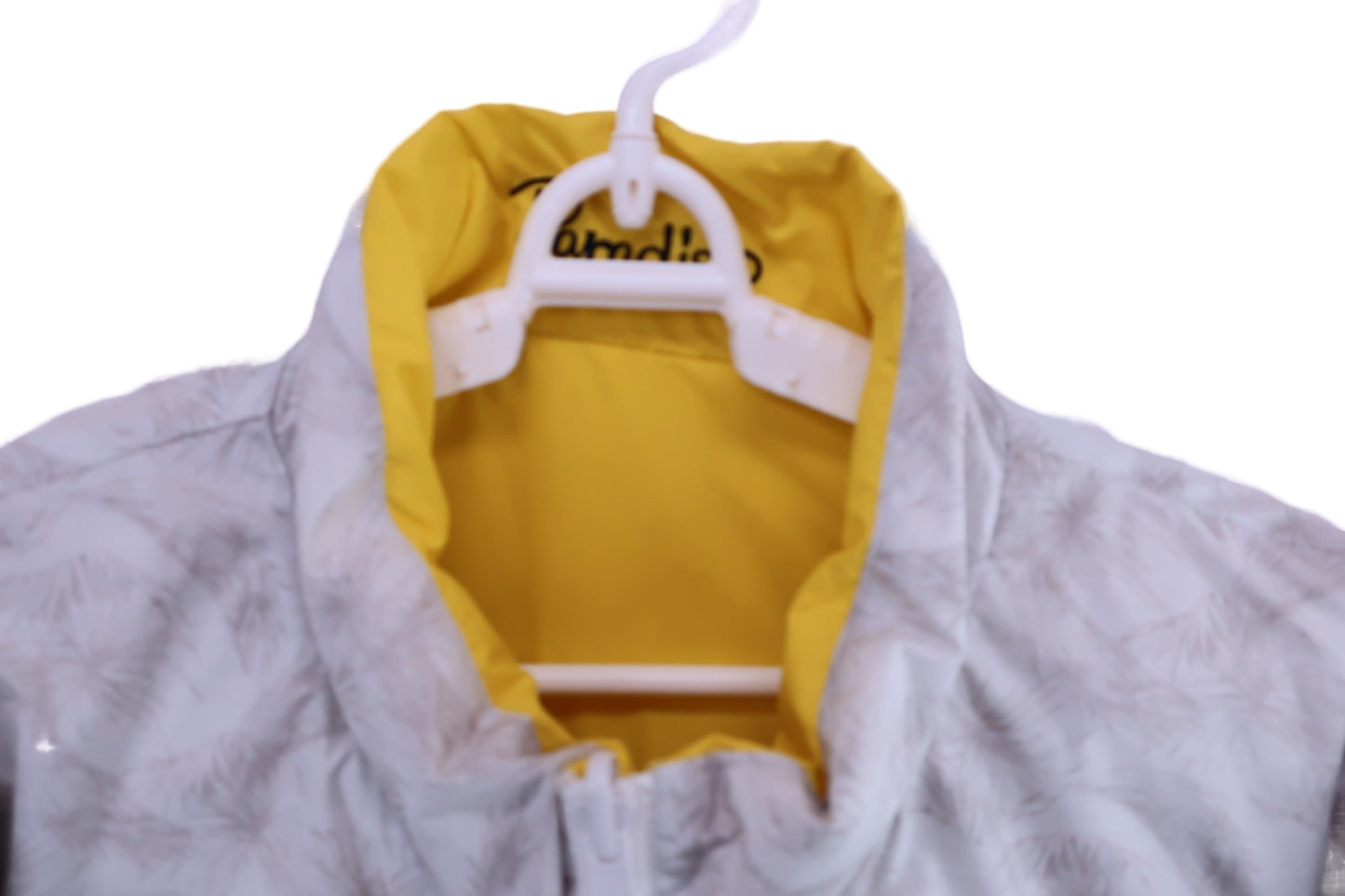 Paradiso(パラディーゾ) リバーシブルダウンジャケット 白 / 黄色 メンズ 3L A-2