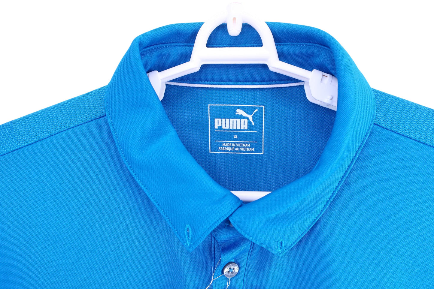 PUMA GOLF(プーマゴルフ) 長袖ポロシャツ 青 メンズ XL A-2
