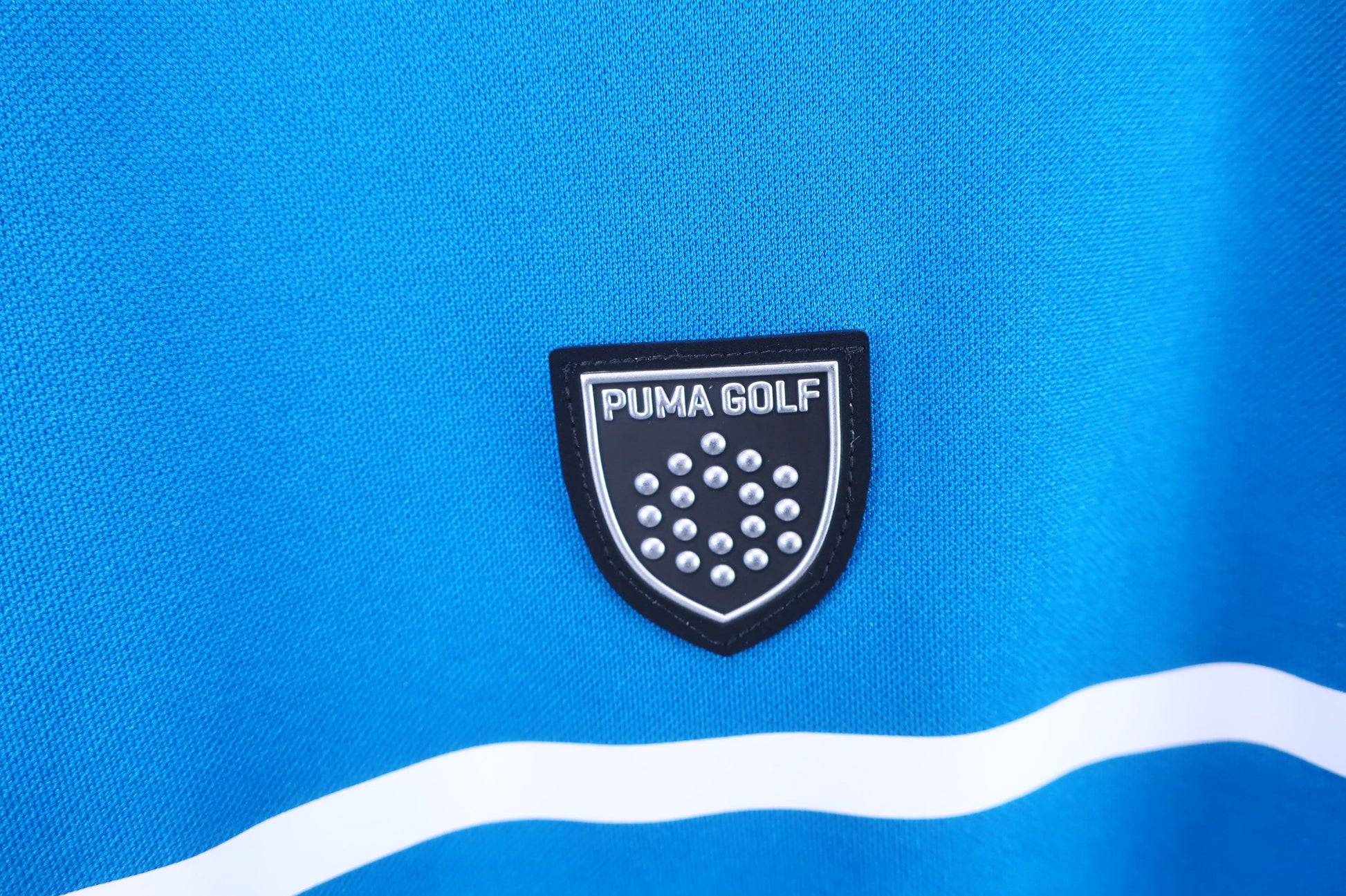PUMA GOLF(プーマゴルフ) 長袖ポロシャツ 青 メンズ XL A-4