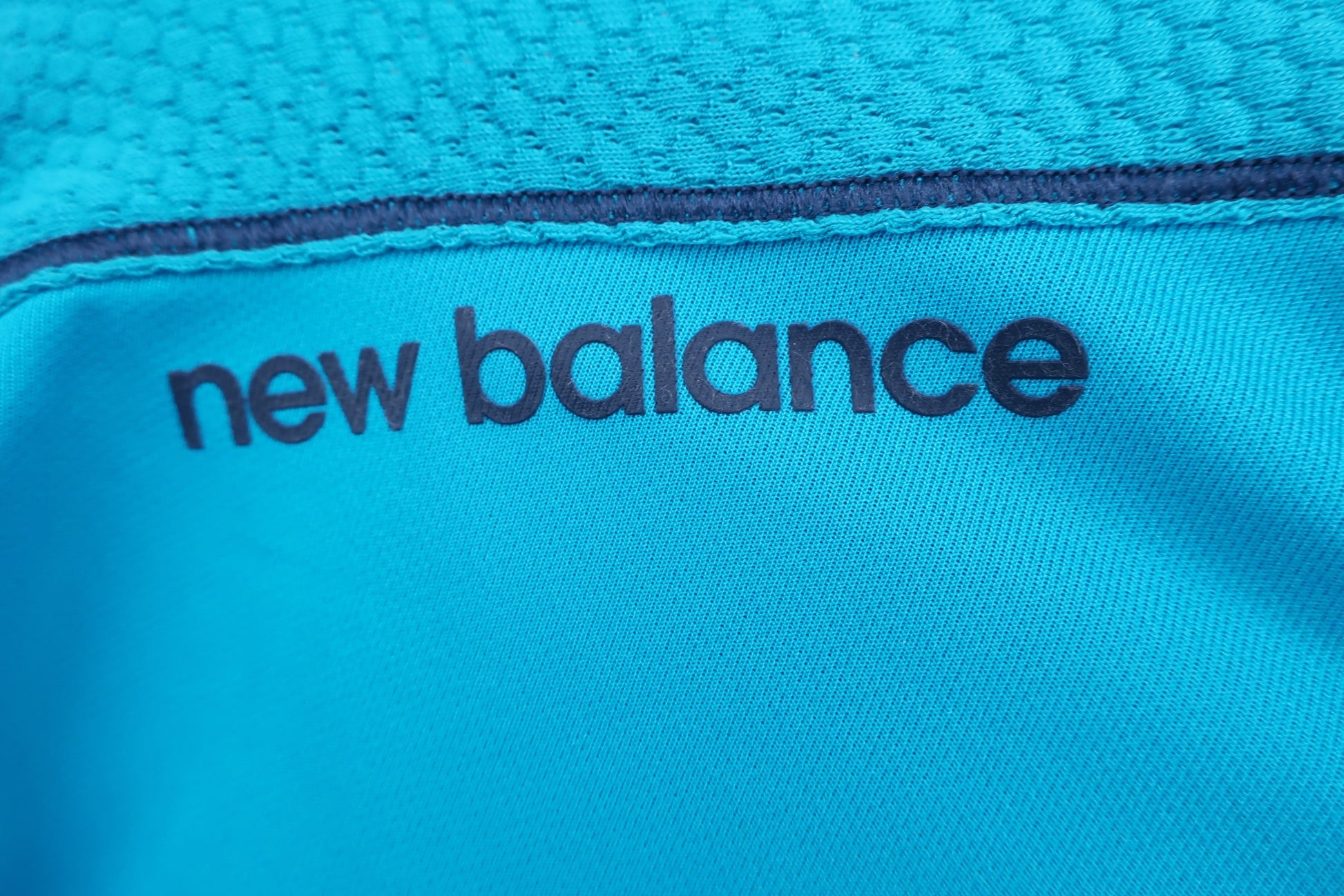 New Balance golf(ニューバランスゴルフ) 半袖モックネックシャツ 水色 メンズ 6 A-3