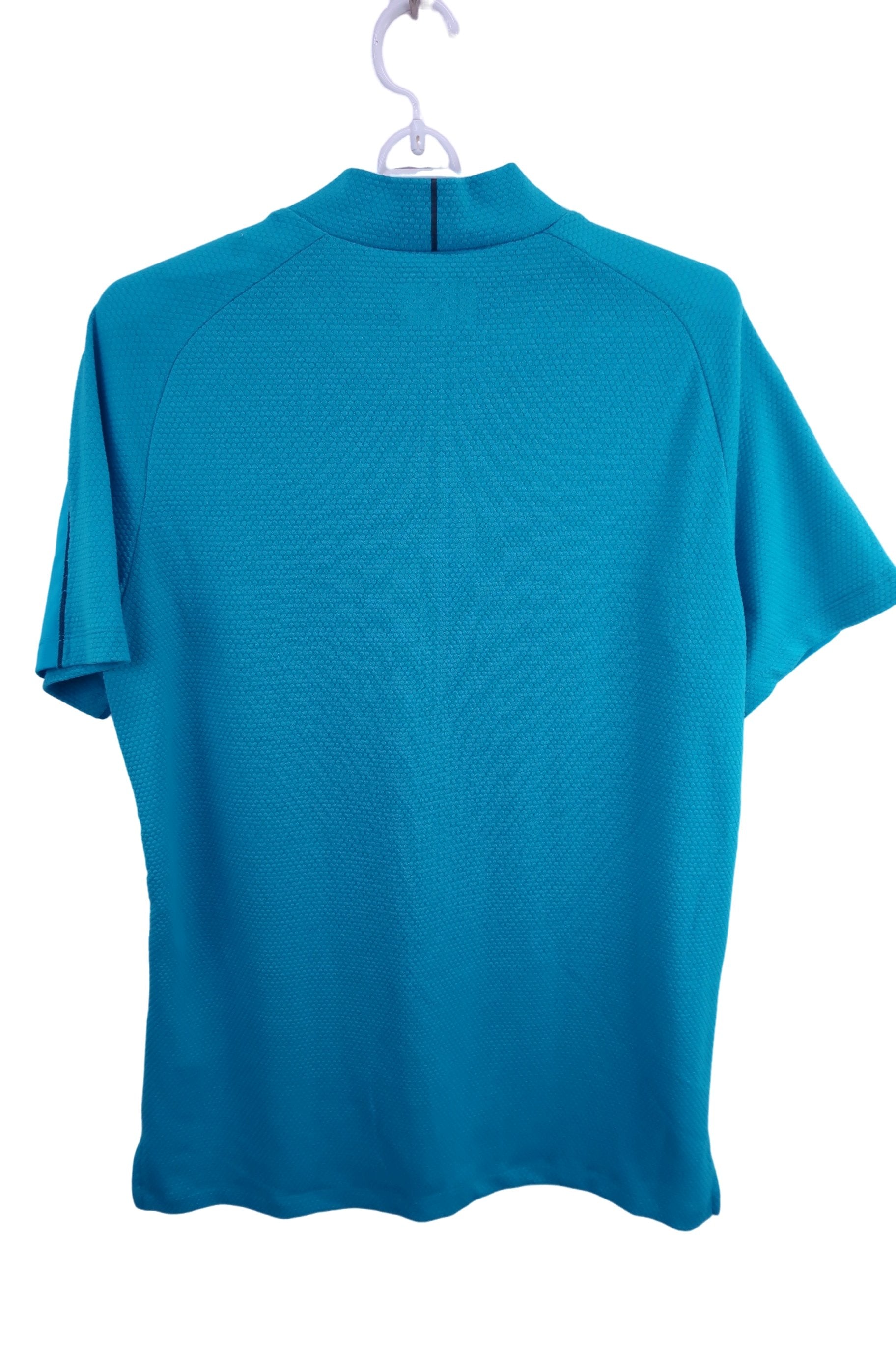 New Balance golf(ニューバランスゴルフ) 半袖モックネックシャツ 水色 メンズ 6 A-4