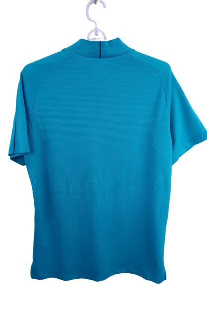 New Balance golf(ニューバランスゴルフ) 半袖モックネックシャツ 水色 メンズ 6 A-4
