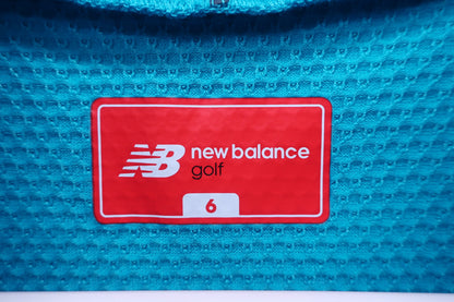 New Balance golf(ニューバランスゴルフ) 半袖モックネックシャツ 水色 メンズ 6 A-5