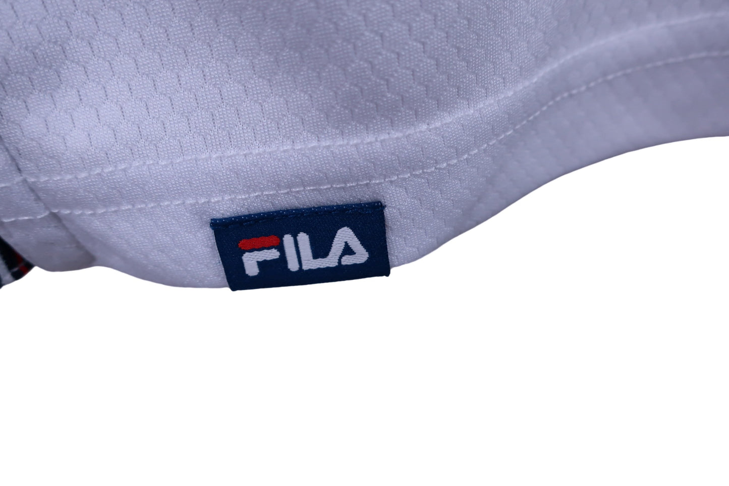 FILA GOLF(フィラゴルフ) 半袖モックネックシャツ 白 メンズ LL A-3