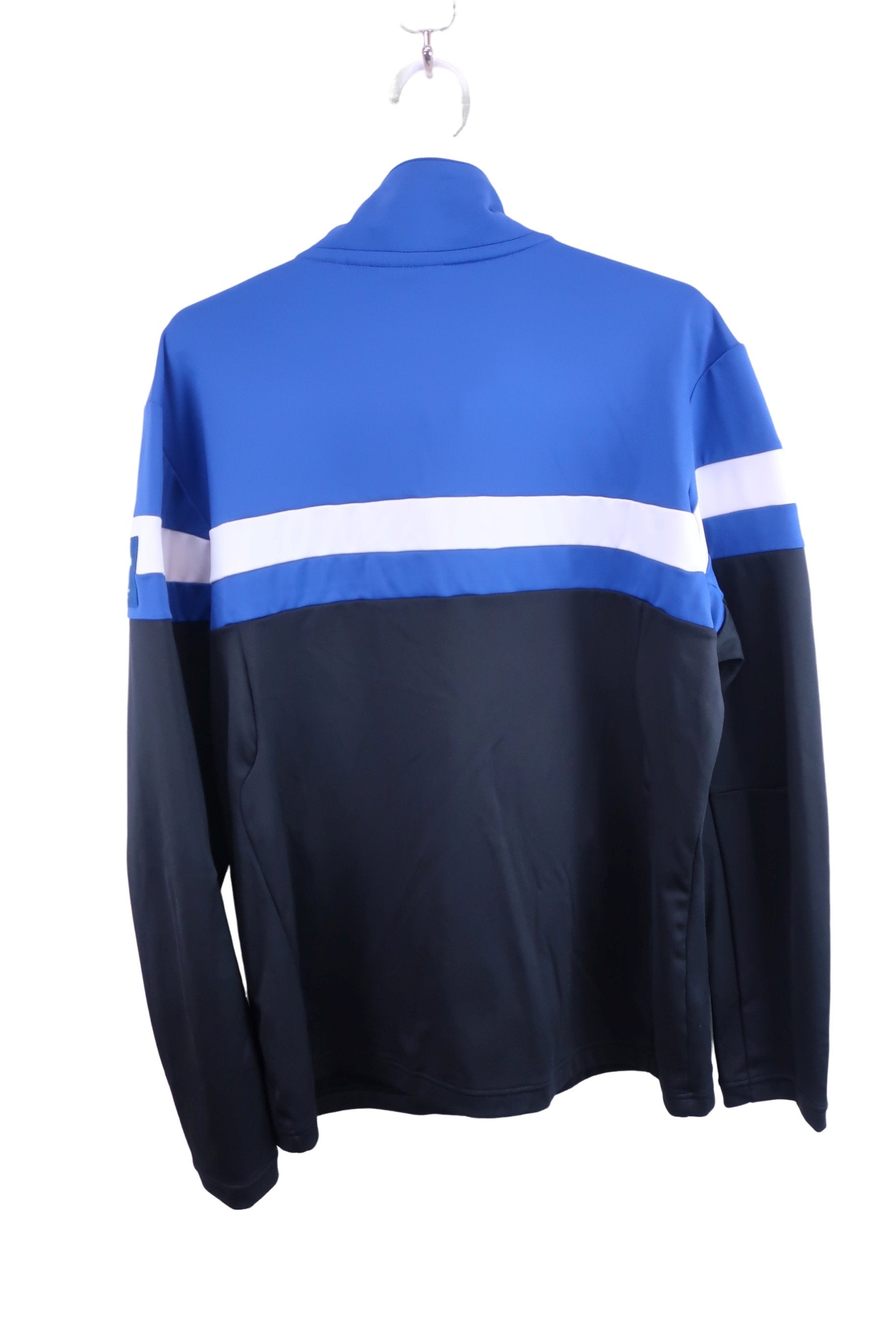 DESCENTE(デサント) フルジップブルゾン 青白黒 メンズ O A-4