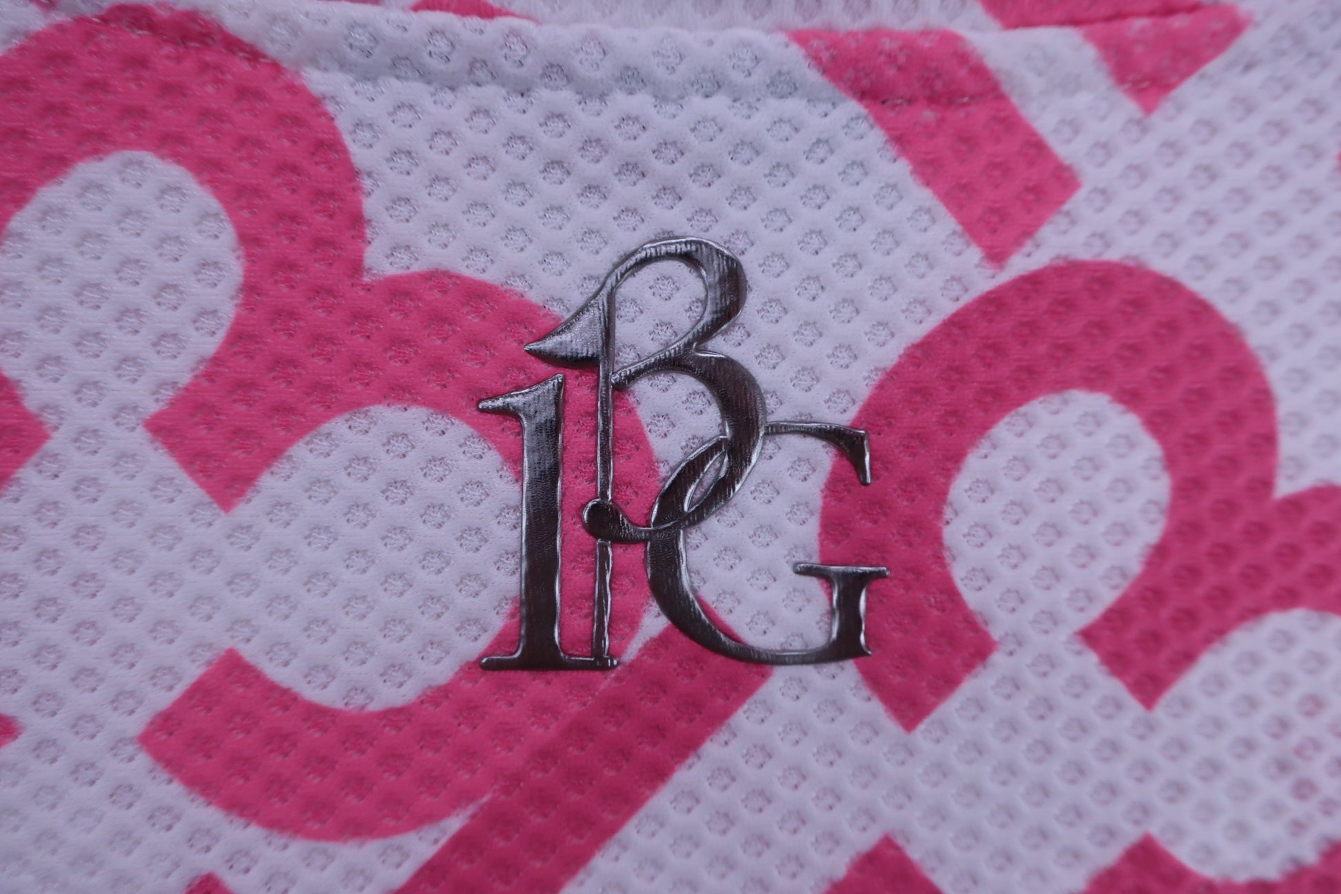 1PIU1UGUALE3(ウノピゥウノウグァーレトレ) 半袖モックネックシャツ 白ピンク メンズ ? A-5