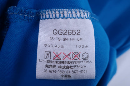 le coq sportif(ルコックスポルティフ) ハーフジップポロシャツ 青 メンズ M A-6