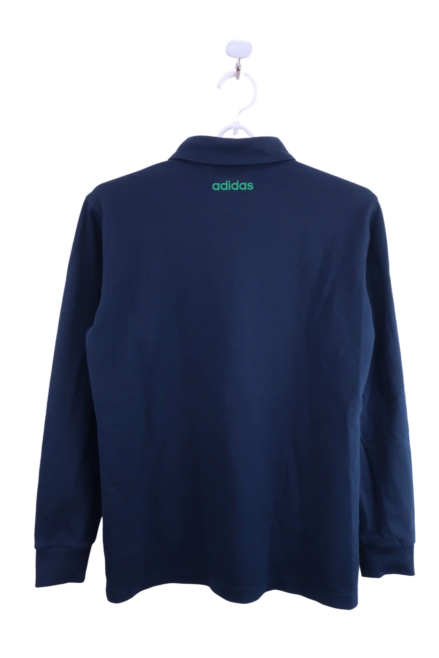 adidas(アディダス) 長袖ポロシャツ ネイビー メンズ SP B-5