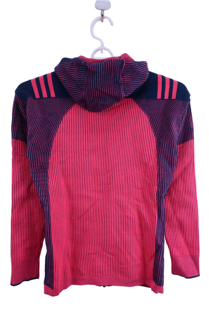 adidas(アディダス) パーカー ピンクネイビー レディース S A-4