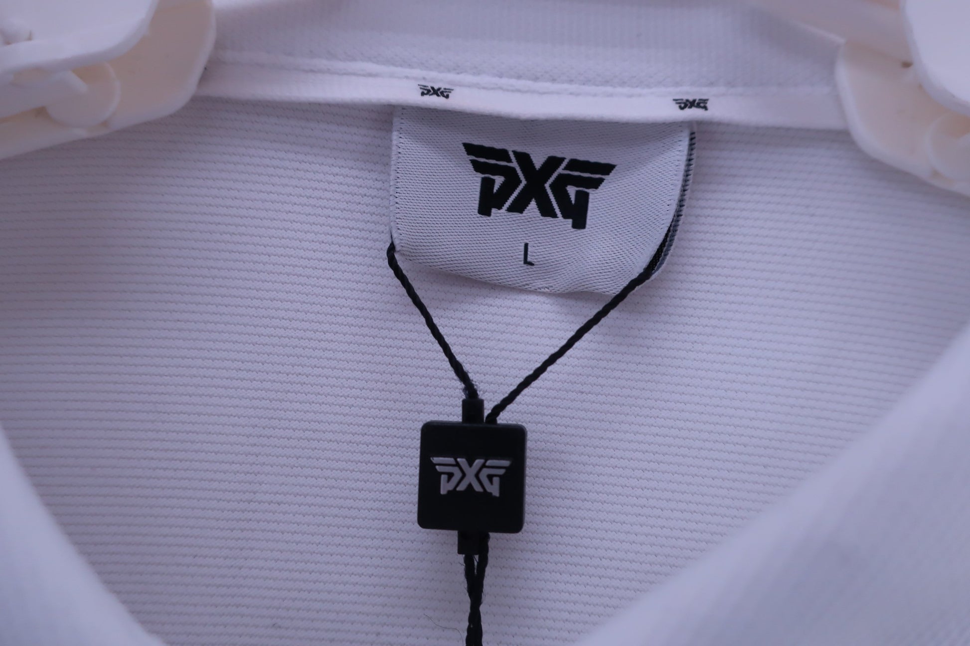 PXG ポロシャツ 白 レディース L N-4