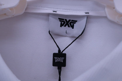 PXG ポロシャツ 白 レディース L N-4